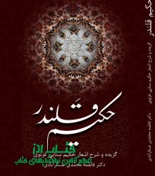 حکیم قلندر: گزیده و شرح اشعار سنایی