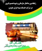 رابطه بین ساختار سازمانی رابطه بین ساختار سازمانی و شیوه تصم